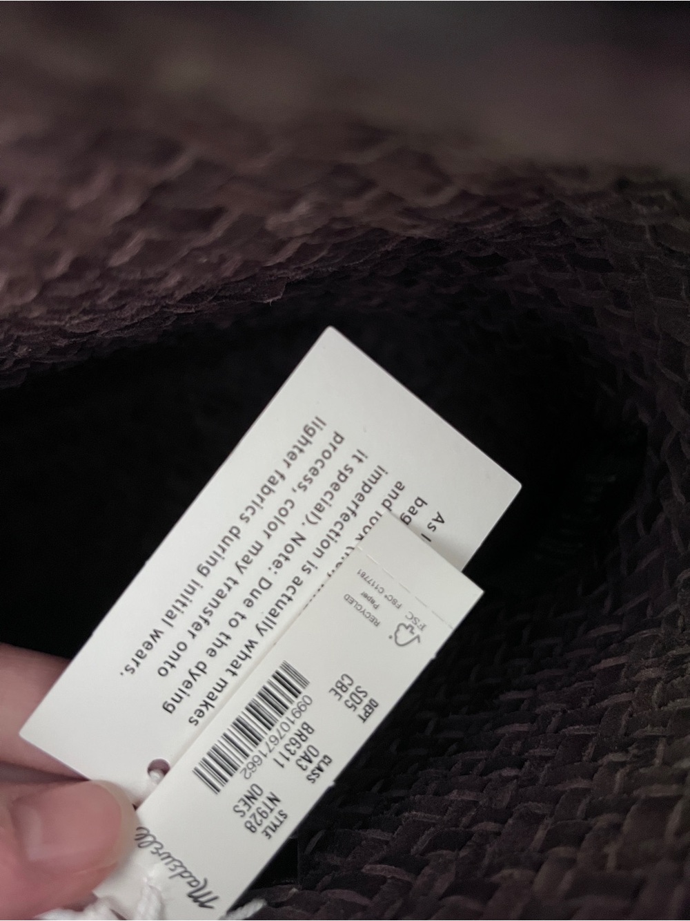 NEW Madewell The Signature Woven Shoulder Bag - Picture 8 of 8